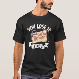T-shirt Chasse au trésor sur l'île de chêne Mystère sur l'