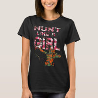 Chasse Aux Camos Rose Comme Une Fille - Chasse Aux