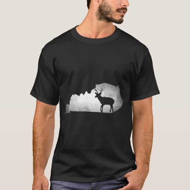 T-shirt Chasse aux cerfs du Kentucky (Devant)