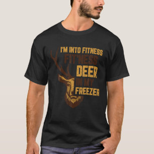 T-shirt Chasse aux cerfs Je suis dans la condition physiqu