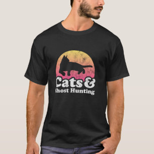 T-shirt Chasse aux chats et aux fantômes Hommes ou Femmes 