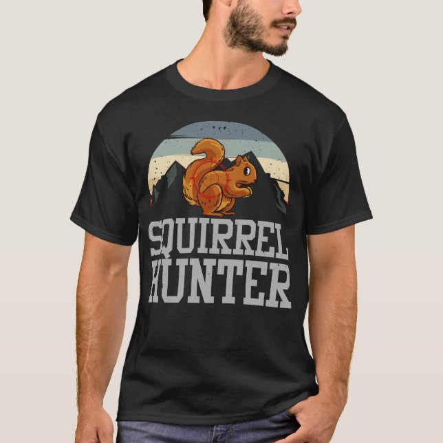 T-shirt Chasse aux écureuils (Devant)