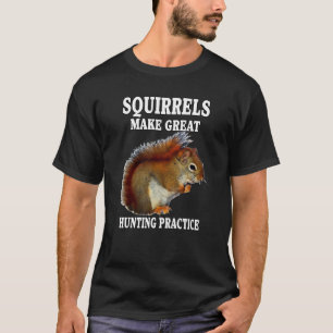 T-shirt Chasse aux écureuils Les écureuils font un grand P