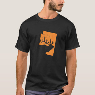 T-shirt Chasse Aux Elcs En Arizona Nous Aimons Chasser Les