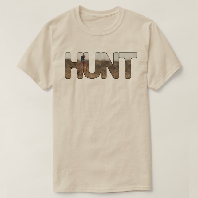 T-shirt Chasse aux faisans (Design devant)