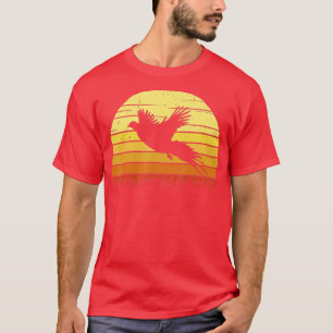 T-shirt Chasse aux faisans Chasseur rétro Volant Oiseau Ti