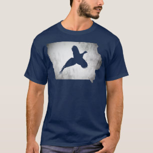 T-shirt Chasse aux faisans de l'Iowa