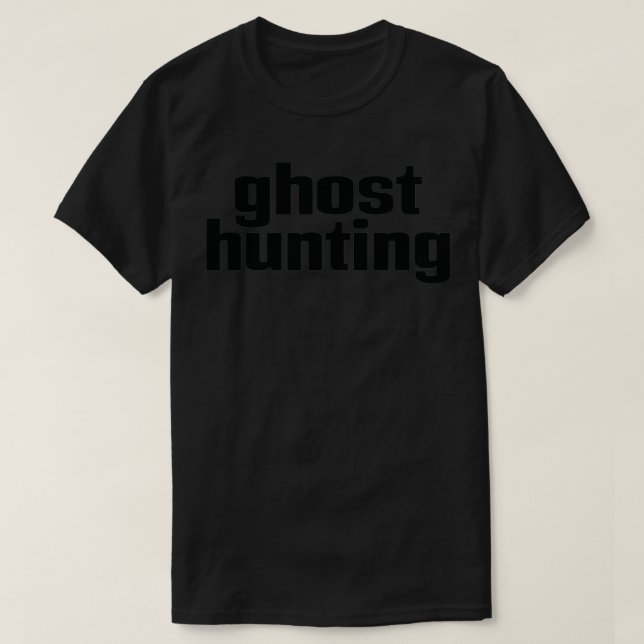 T-shirt Chasse aux fantômes 35 (Design devant)