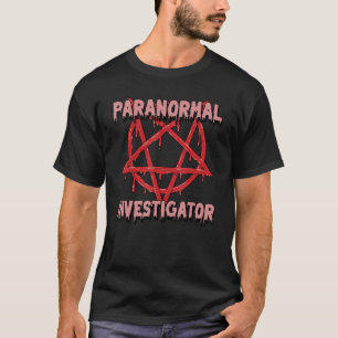 T-shirt Chasse aux fantômes Paranormal Enquêteur 11