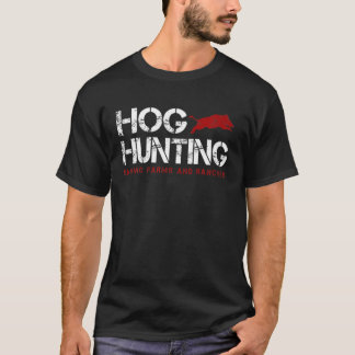 T-shirt Chasse Aux Grognes Des Hommes Sauver Les Fermes Et