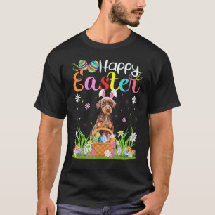 T-shirt Chasse Aux Oeufs Bunny Doberman Pinscher Chien Heu