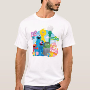T-shirt Chasse aux oeufs de Pâques de la rue Sésame