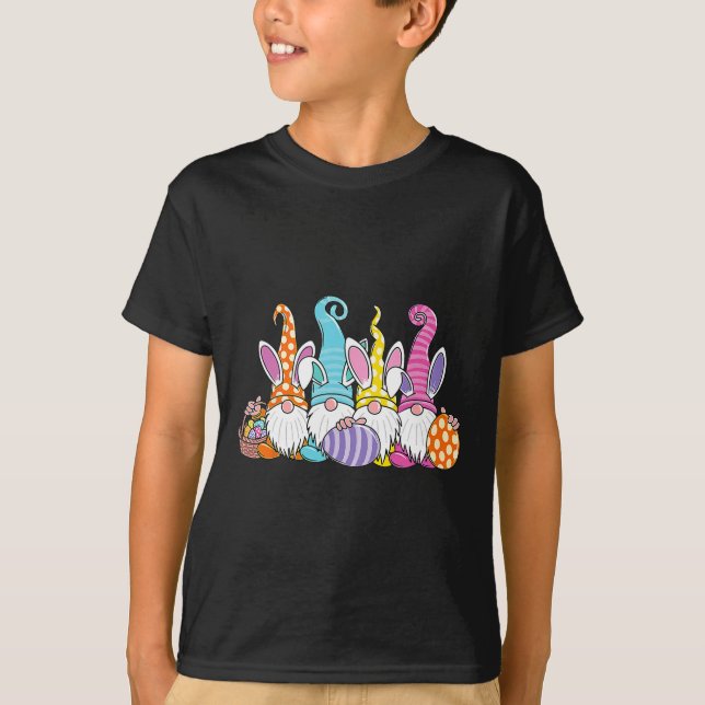 T-shirt Chasse Aux Oeufs De Pâques Et B (Devant)