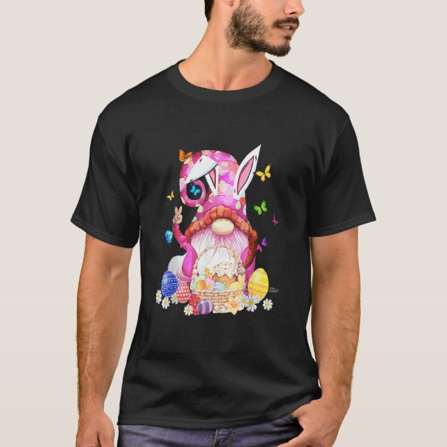 T-shirt Chasse Aux Oeufs De Pâques Et B (Devant)