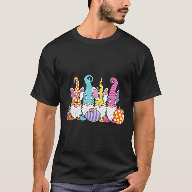 T-shirt Chasse Aux Oeufs De Pâques Et B (Devant)