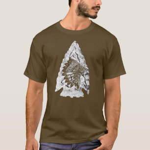 T-shirt Chasse aux pointes Arrowhead Plumes amérindiennes