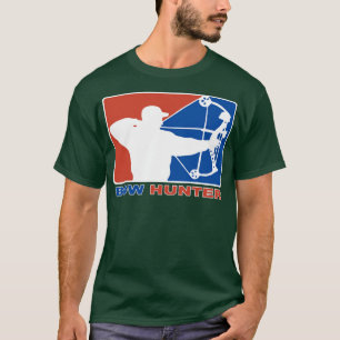T-shirt Chasse-boue Ligue majeure vaches et flèches chasse
