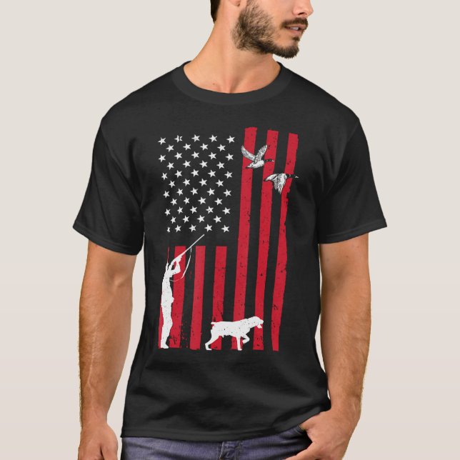 T-shirt Chasse De Canard Art Pour Hommes Femmes Enfants Ch (Devant)
