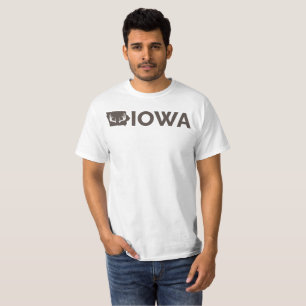 T-shirt Chasse de cerfs communs de l'Iowa