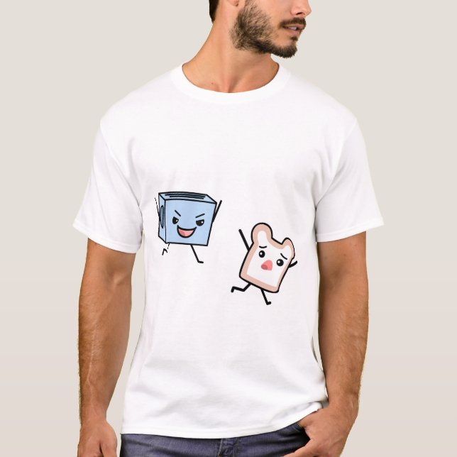 T-shirt Chasse de pain grillé (Devant)