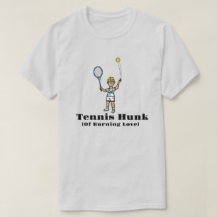 T-shirt Chasse de tennis masculin de Blonde