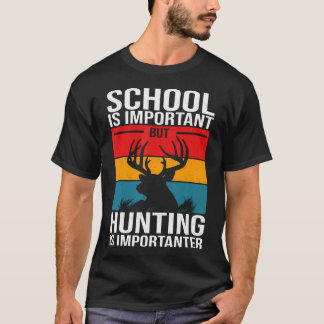 T-shirt Chasse Drôle Art Pour Hommes Garçons Enfants Chass