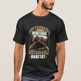T-shirt Chasse durable Habitat durable Faune O