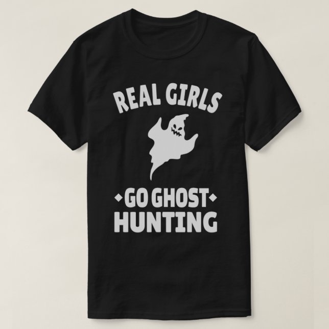 T-shirt CHASSE GHOST Filles Fantôme Chasse 2 (Design devant)