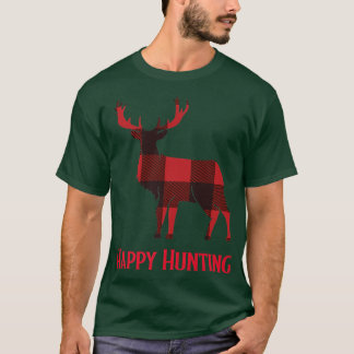 T-shirt Chasse Heureuse, Chasse Aux Cerfs, Chasse Aux Cana
