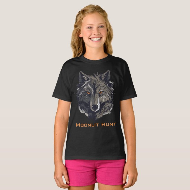 T-shirt Chasse Lune (Devant entier)