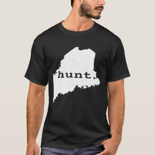 T-shirt Chasse Maine Bowhunting State Deer Hunt Hunt