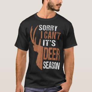 T-shirt Chasse Papa Désolé Je Peux
