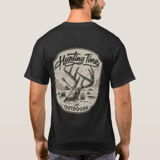 T-shirt Chasse Temps Dehors