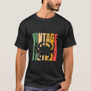 T-shirt Chasse vintage de crabe Crabes Addict Crabbing Blu