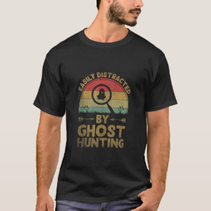 T-shirt Chasse vintage Fantôme Facilement Distrait Par Fan