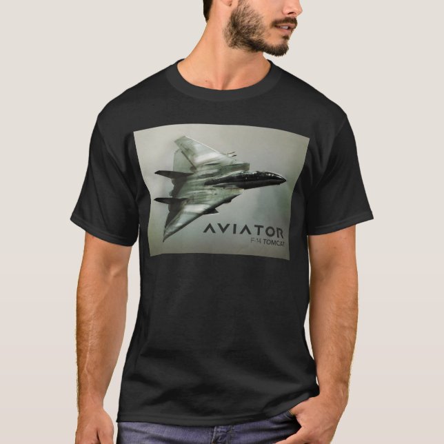 T-shirt Chasseur à réaction de F-14 Tomcat (Devant)