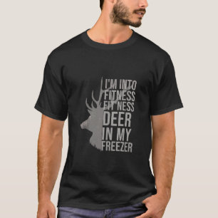 T-shirt Chasseur amusant Papa Je suis en forme cerf dans m
