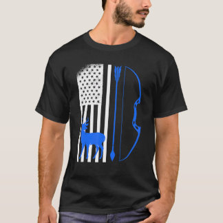 T-shirt Chasseur d'archer Tir à l'arc Usa