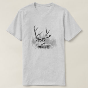 T-shirt Chasseur de cerfs communs