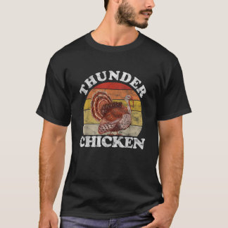 T-shirt Chasseur de chasse à la volaille vintage de tonner