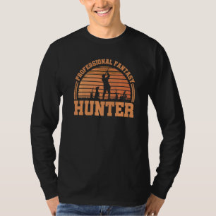 T-shirt Chasseur de Fantaisie Professionnel Rétro Forest V
