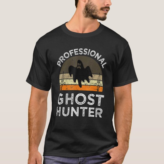 T-shirt Chasseur de fantômes Chasse de fantôme Paranormal  (Devant)