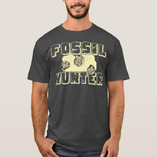 T-shirt Chasseur de fossiles Paléontologie Paléontologue D