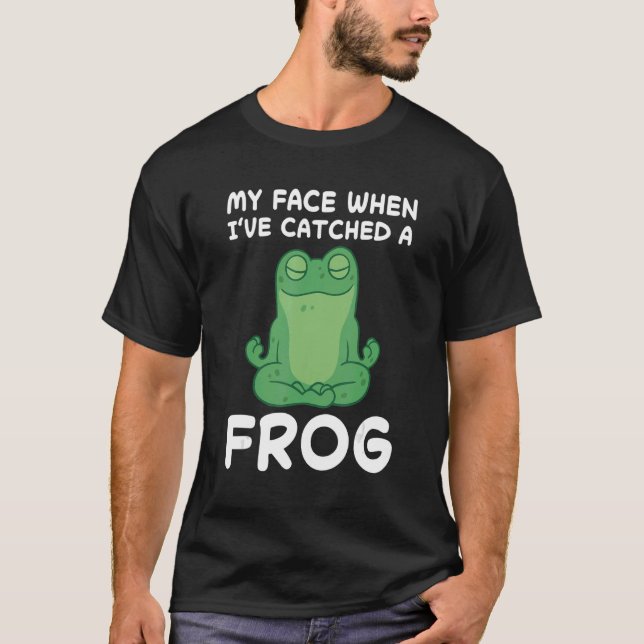 T-shirt Chasseur de grenouille Love Toad Frog Chasseur Amp (Devant)