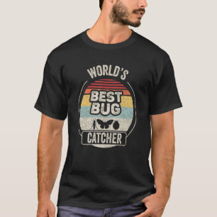T-shirt Chasseur de insectes Vintage Retro Meilleur du Mon