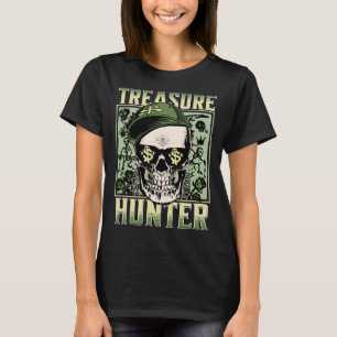 T-shirt Chasseur de trésor Détecteur de métal Graffiti Det