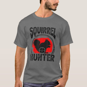 T-shirt Chasseur d'écureuils Chasse Chipmunk Chasse Trappe