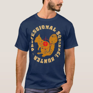 T-shirt Chasseur d'écureuils - Détresses rétro Vintages