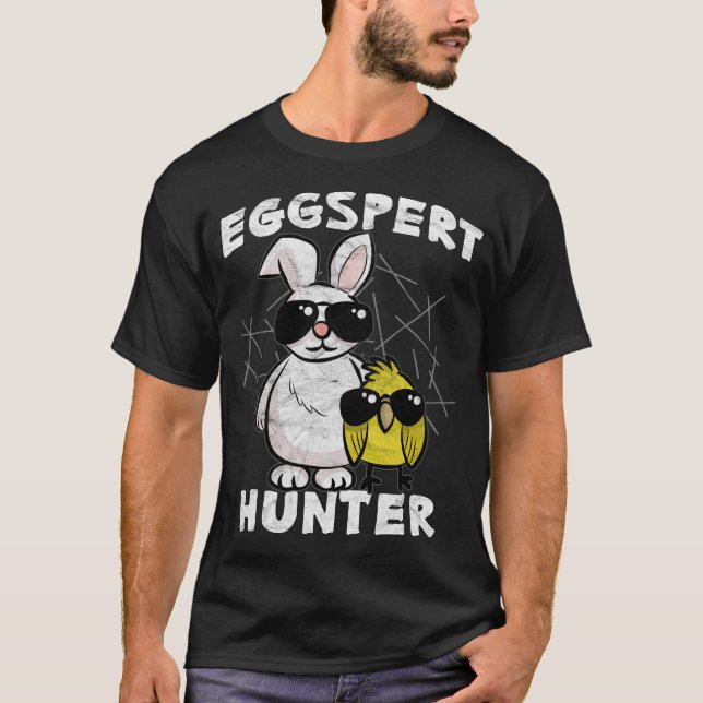 T-shirt Chasseur d'Eggspert (Devant)