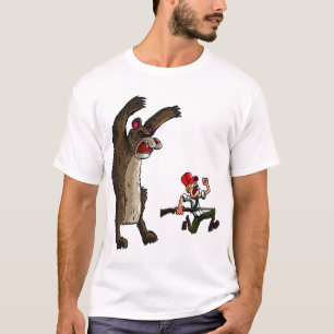 T-shirt Chasseur drôle et chemise d'ours
